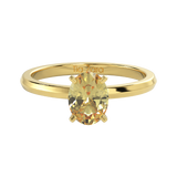 TZ Classic with Natural Yellow Sapphire