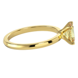 TZ Classic with Natural Yellow Sapphire