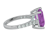 TZ Amore with Natural Amethyst