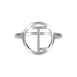 TZ Classic Silver Signature Ring