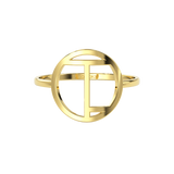 TZ Classic Gold Signature Ring
