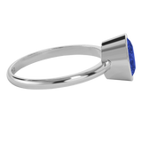 TZ Grace with Natural Blue Sapphire