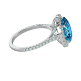 TZ Brilliance with Natural Blue Topaz