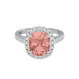 TZ Brilliance with Natural Morganite