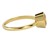 TZ Grace with Natural Yellow Sapphire