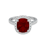 TZ Brilliance with Natural Garnet