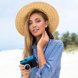 TZ Silver Halo Earrings