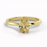 TZ Classic with Natural Yellow Sapphire