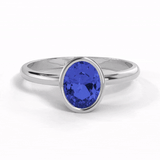 TZ Grace with Natural Blue Sapphire