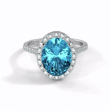 TZ Brilliance with Natural Blue Topaz