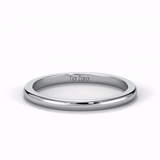 TZ Classic White Gold Band