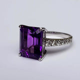 TZ Amore with Natural Amethyst