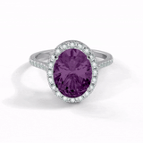 TZ Brilliance with Natural Amethyst