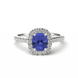 TZ Belle with Natural Blue Sapphire