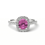 TZ Belle with Natural Pink Sapphire