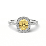 TZ Belle with Natural Yellow Sapphire