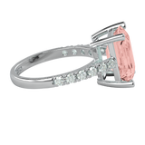 TZ Amore with Natural Morganite