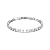 TZ Silver Tennis Bracelet