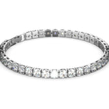 TZ Silver Tennis Bracelet