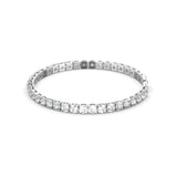 TZ Silver Tennis Bracelet