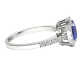 TZ Belle with Natural Blue Sapphire