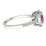 TZ Belle with Natural Pink Sapphire