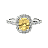 TZ Belle with Natural Yellow Sapphire