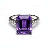 TZ Amore with Natural Amethyst