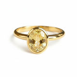 TZ Grace with Natural Yellow Sapphire