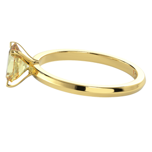 TZ Classic with Natural Yellow Sapphire