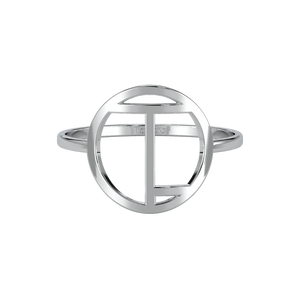 TZ Classic Silver Signature Ring