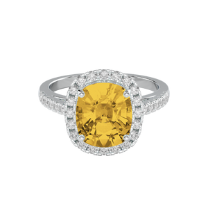 TZ Brilliance with Natural Citrine
