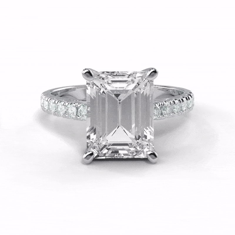 TZ Amore with Natural White Topaz