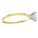 TZ Classic 6-Prong Solitaire Ring with Natural Diamond