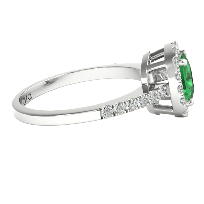 TZ Belle with Natural Emerald