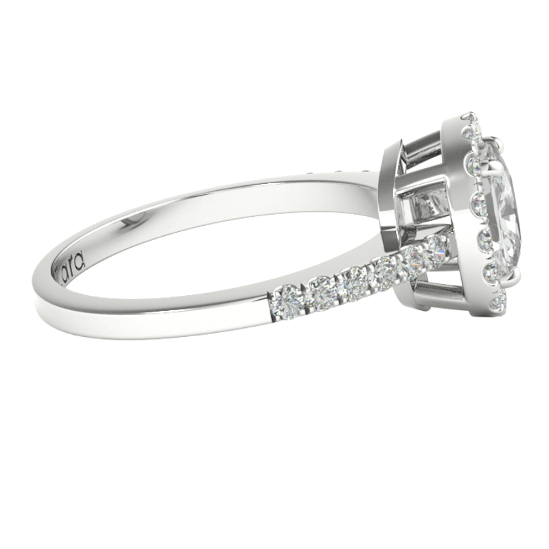 TZ Belle with Natural White Sapphire